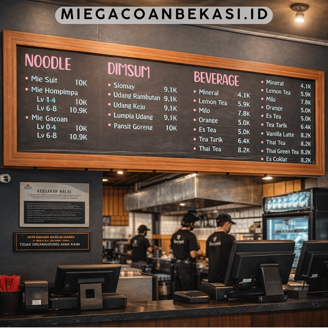 informasi harga menu terbaru mie gacoan